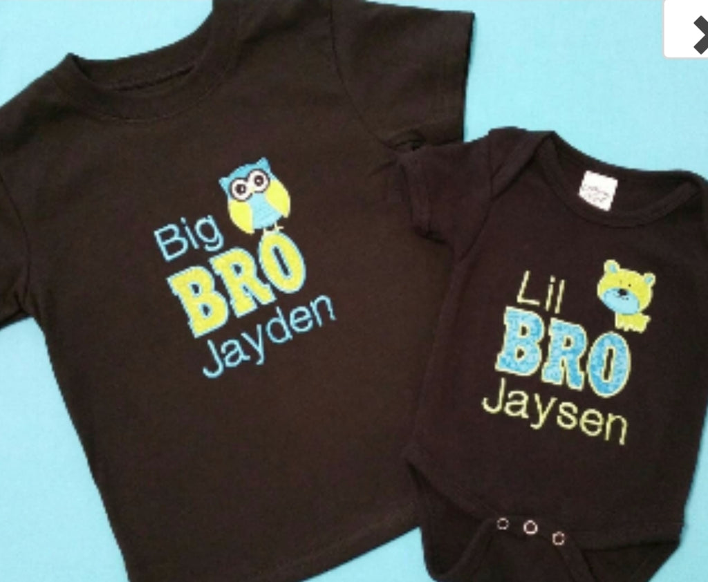 Coordinating Shirts for Siblings