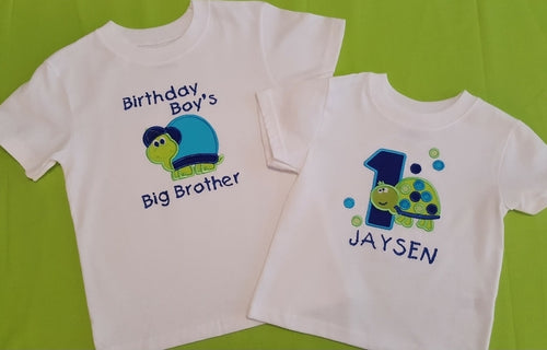 Coordinating Shirts for Siblings