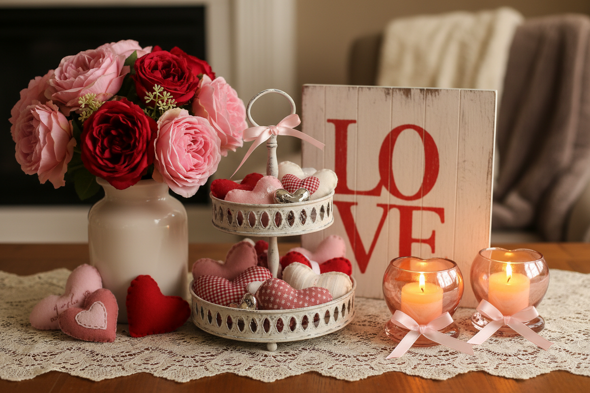 Valentine's Decorative Table
